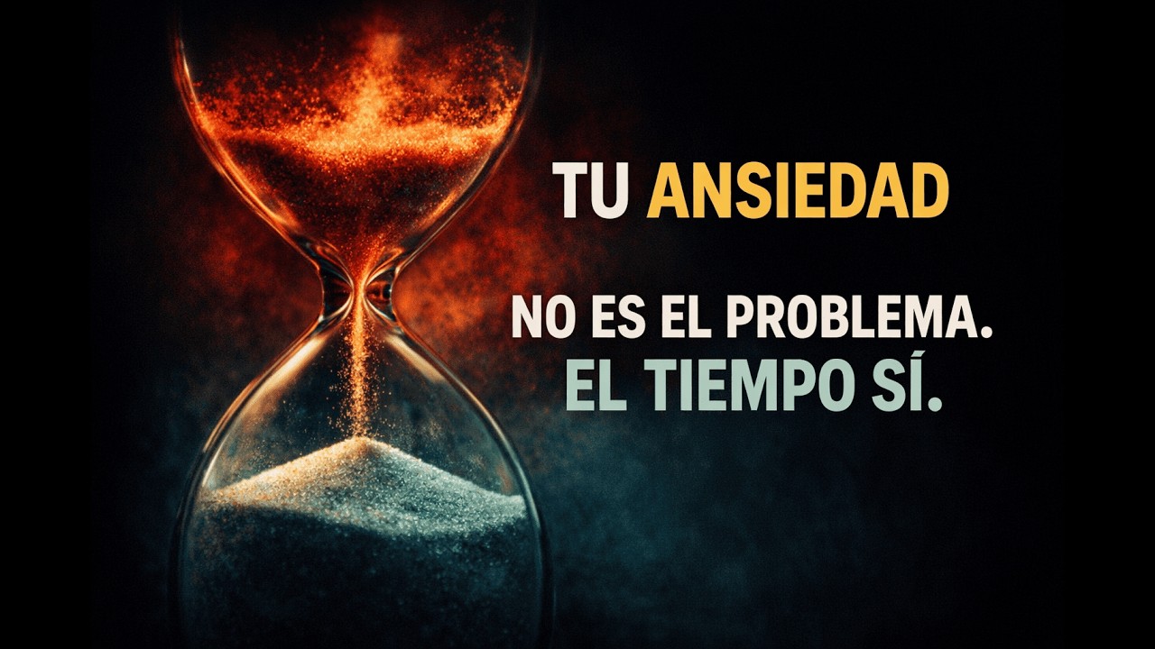 Tu ansiedad no es el problema. El tiempo sí.