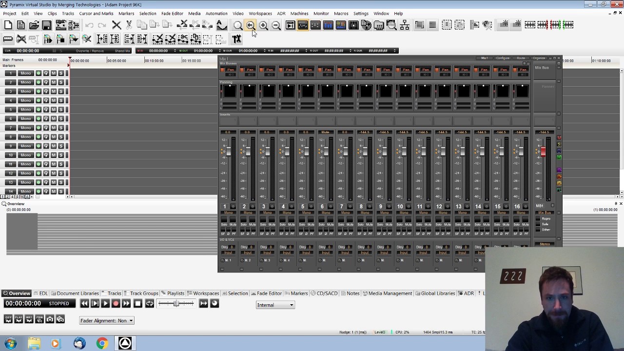 Pyramix 10 Basic Session Creation