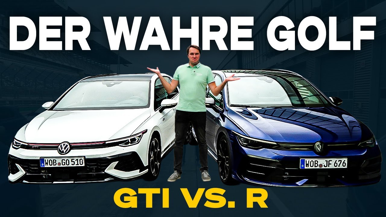 GTI vs. R – Welcher ist der BESTE VW Golf? | Showdown auf dem Lausitzring | Motorvision | 2025