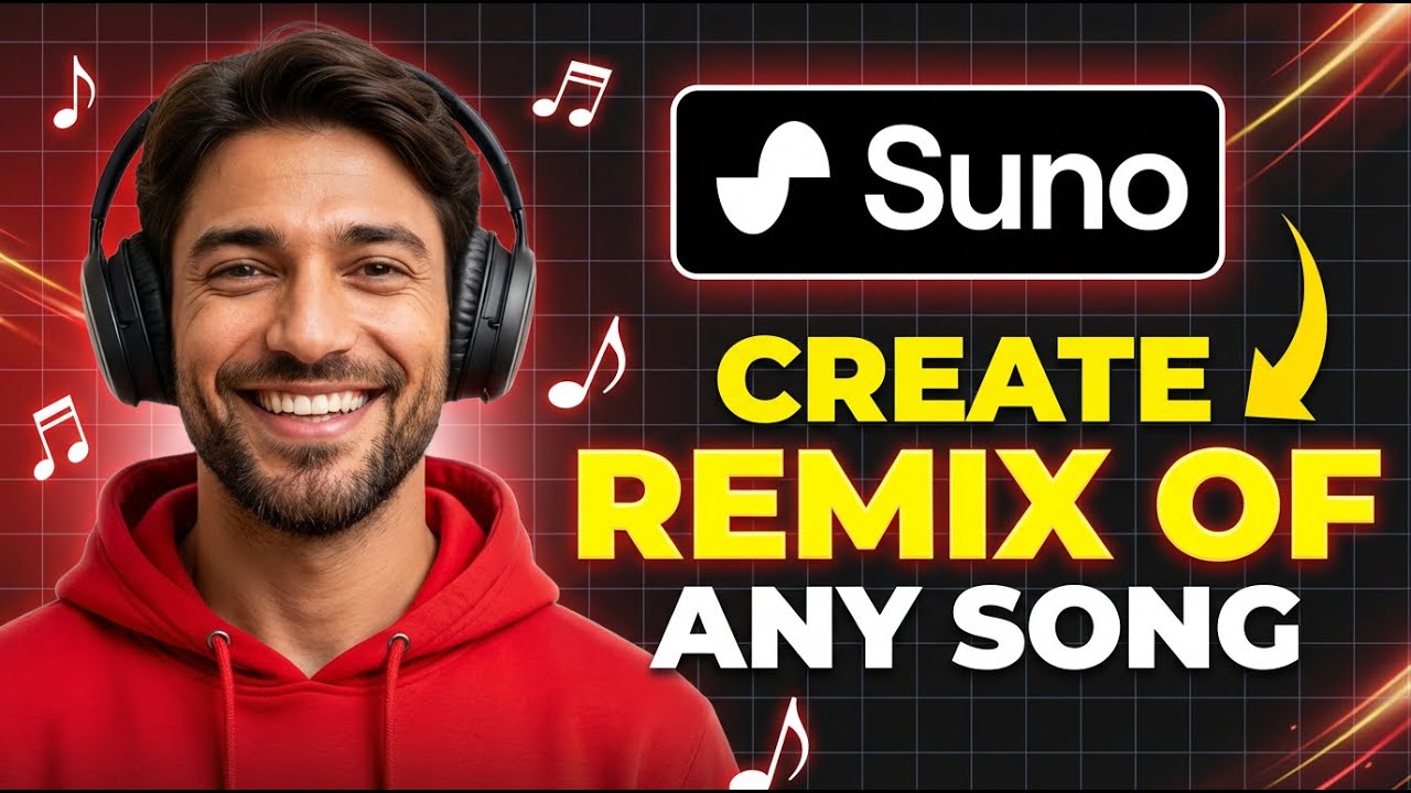 Как сделать ремикс любой песни с помощью Suno AI | Пошаговое руководство