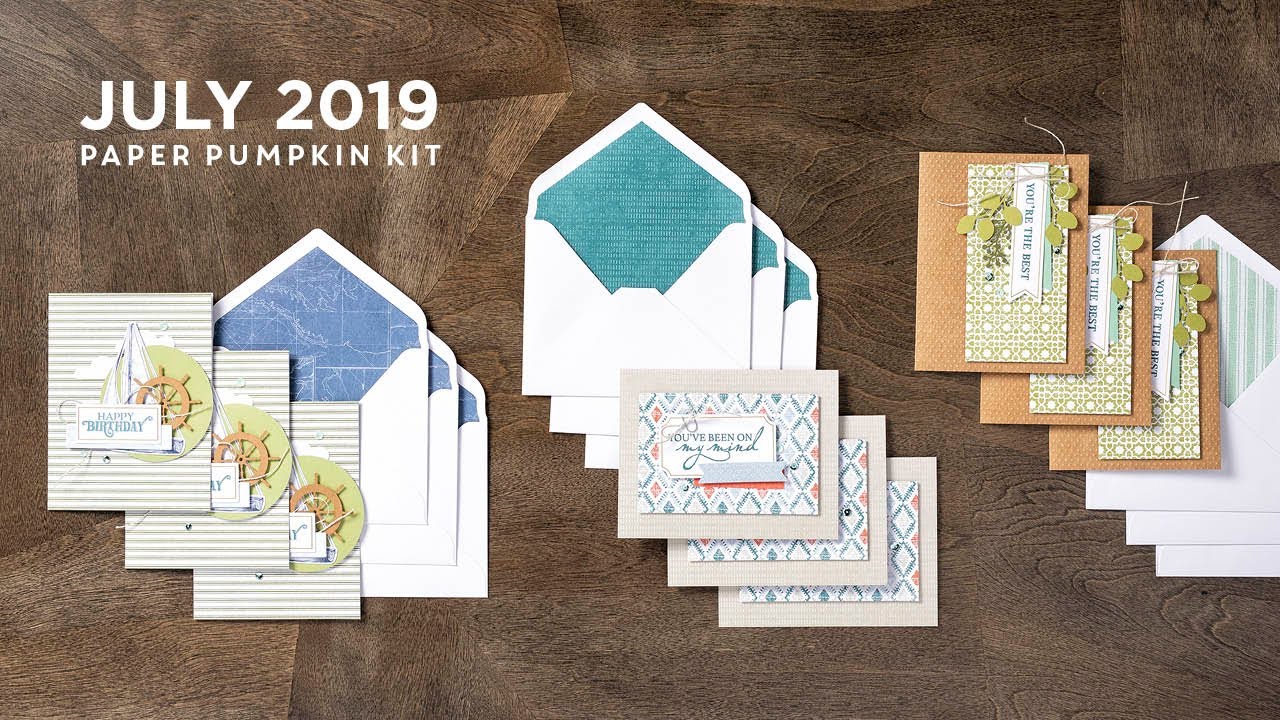 Paper Pumpkin July 2019