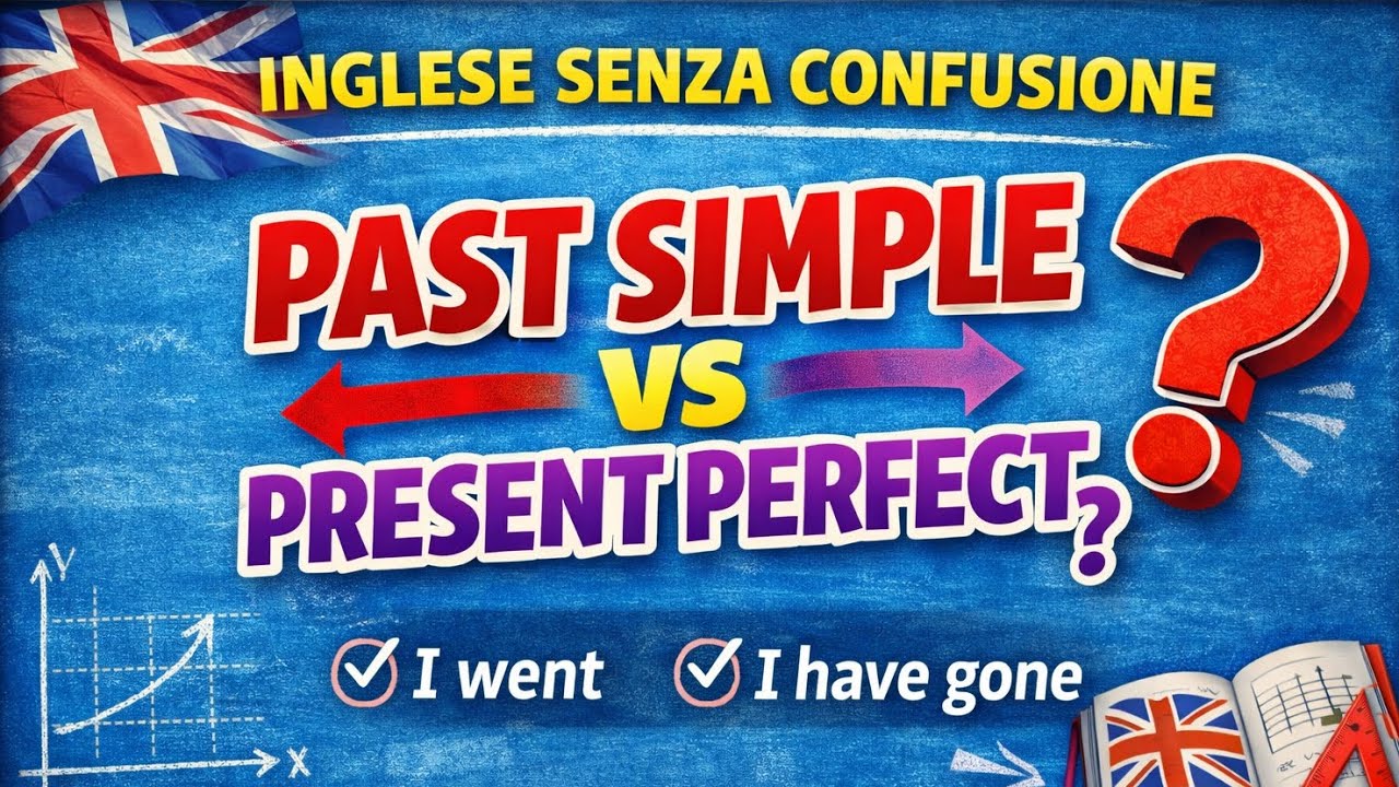Past Simple vs Present Perfect: differenze spiegate facile | Lezione di Inglese
