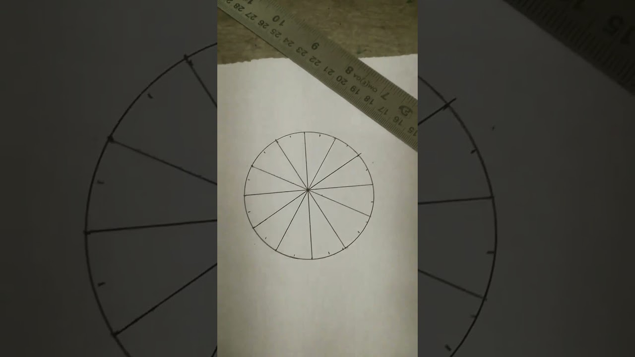 HOW TO DRAW ASHOKA CHAKRA PERFECTLY || VINCY'S CUTE CRAFTS