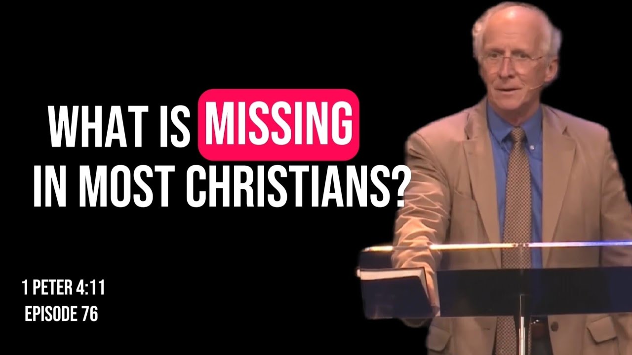 1 Peter 4:11 | John Piper | What If We’re Missing the Most Important Part of Christianity?