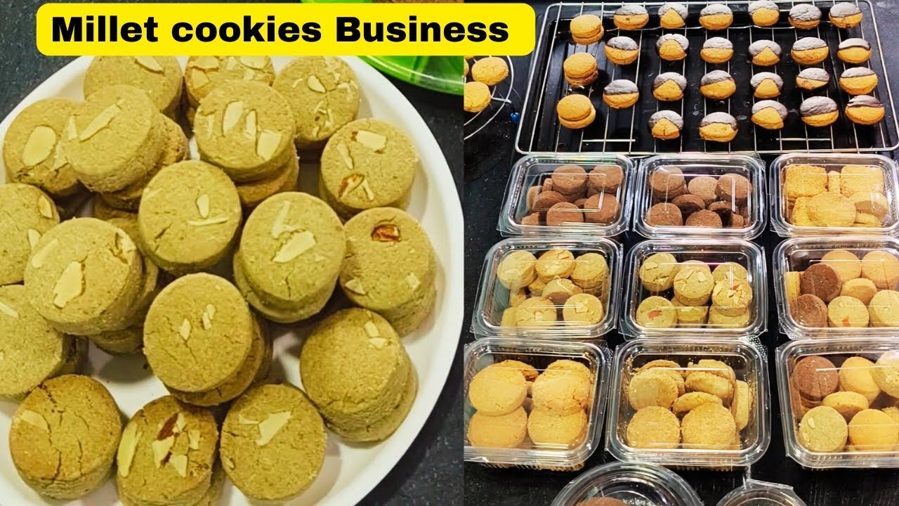 Millet cookies Business in Tamil/Healthy Homemade cookies Business/Gluten-free.