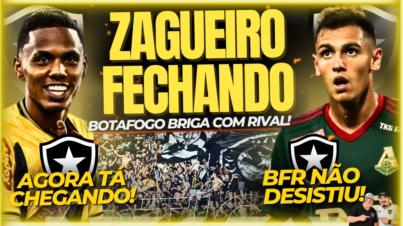🚨🚨ENCAMINHOU! BOTAFOGO ENCAMINHA CONTRATAÇÃO DE ZAGUEIRO APÓS VENCER BRIGA COM RIVAL CARIOCA!