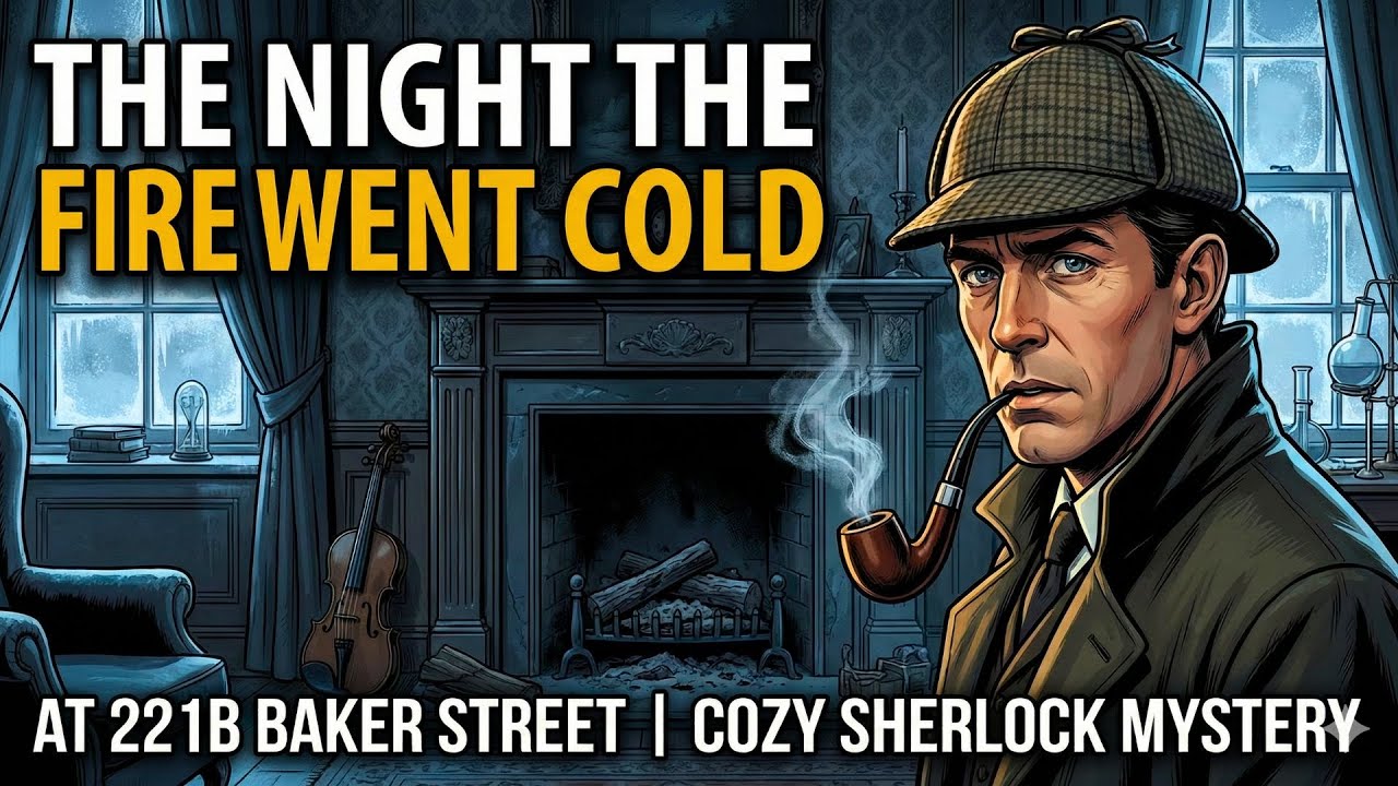 The Night the Fire Went Cold at 221B Baker Street | Cozy Sherlock Mystery
