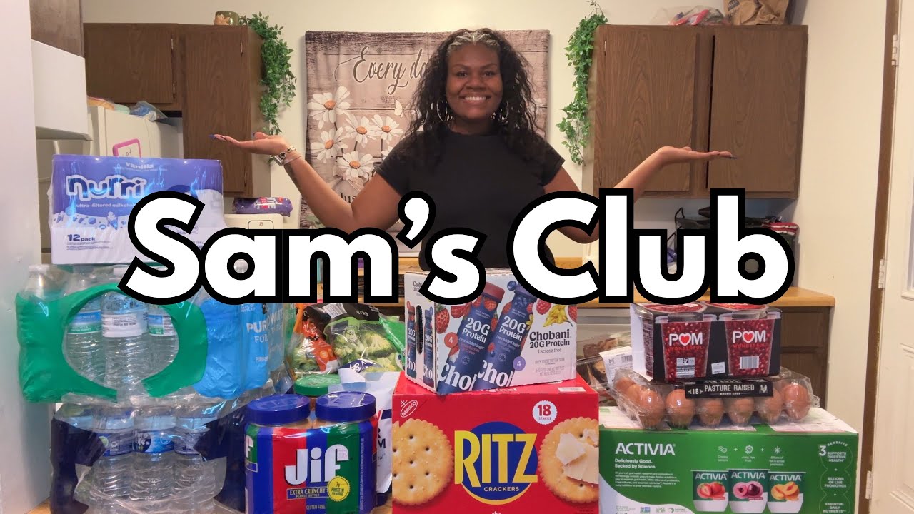 Я потратила 261,87 доллара в Sam’s Club!! Посмотрите, что я купила! Реалистичный обзор покупок ма...