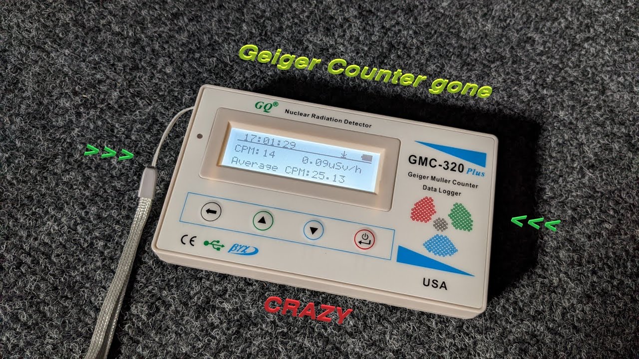Geiger counter GMC-320 Plus - Light sensitive M4011 tube | Geiger counter