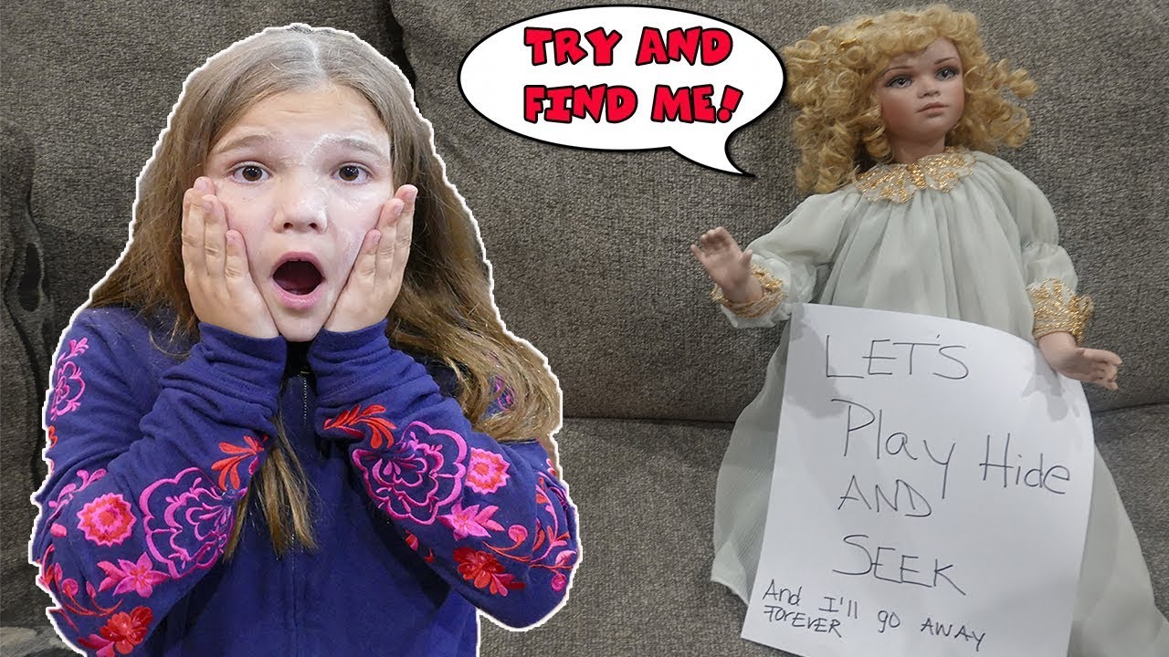 Hide And Seek With The Doll Maker! Is Carlie Turning Into A Doll?