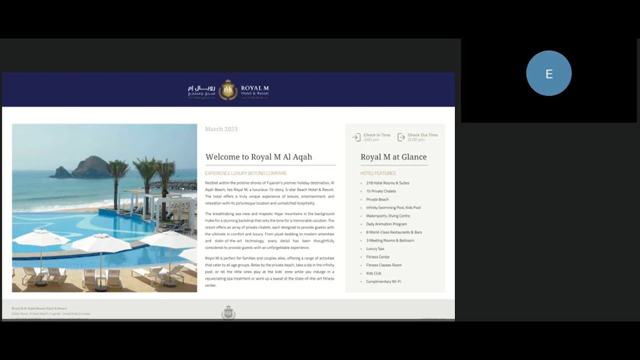 Отель Royal M Fujairah ОАЭ