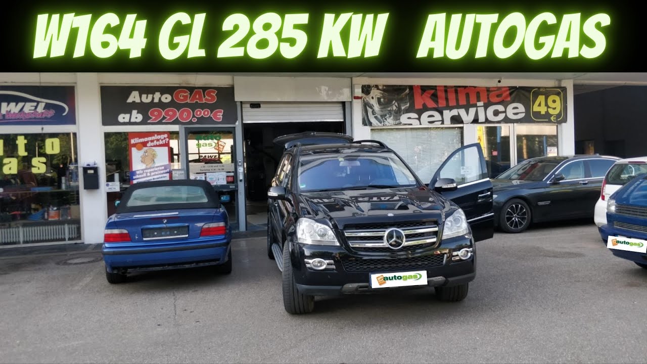 MERCEDES GL 8 Zylinder 285 kW Bj 2007 W164 Gasumbau Gasumr&uuml;stung