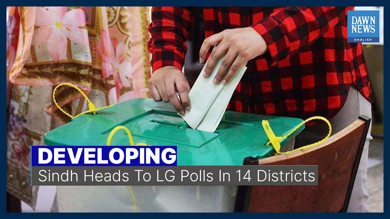 Developing News | Sindh Heads To LG Polls In 14 Districts | DawnNews English
