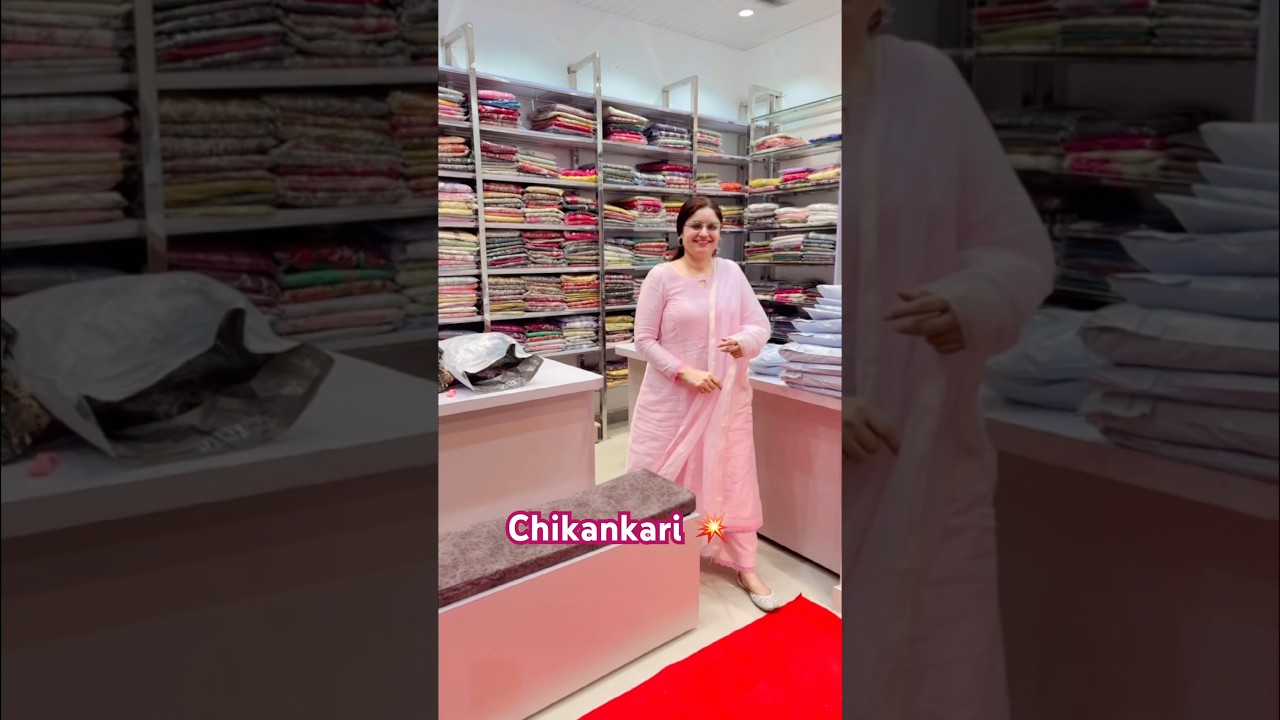 #shorts #viral #chikankari #suit #ambeycreations 💥😍