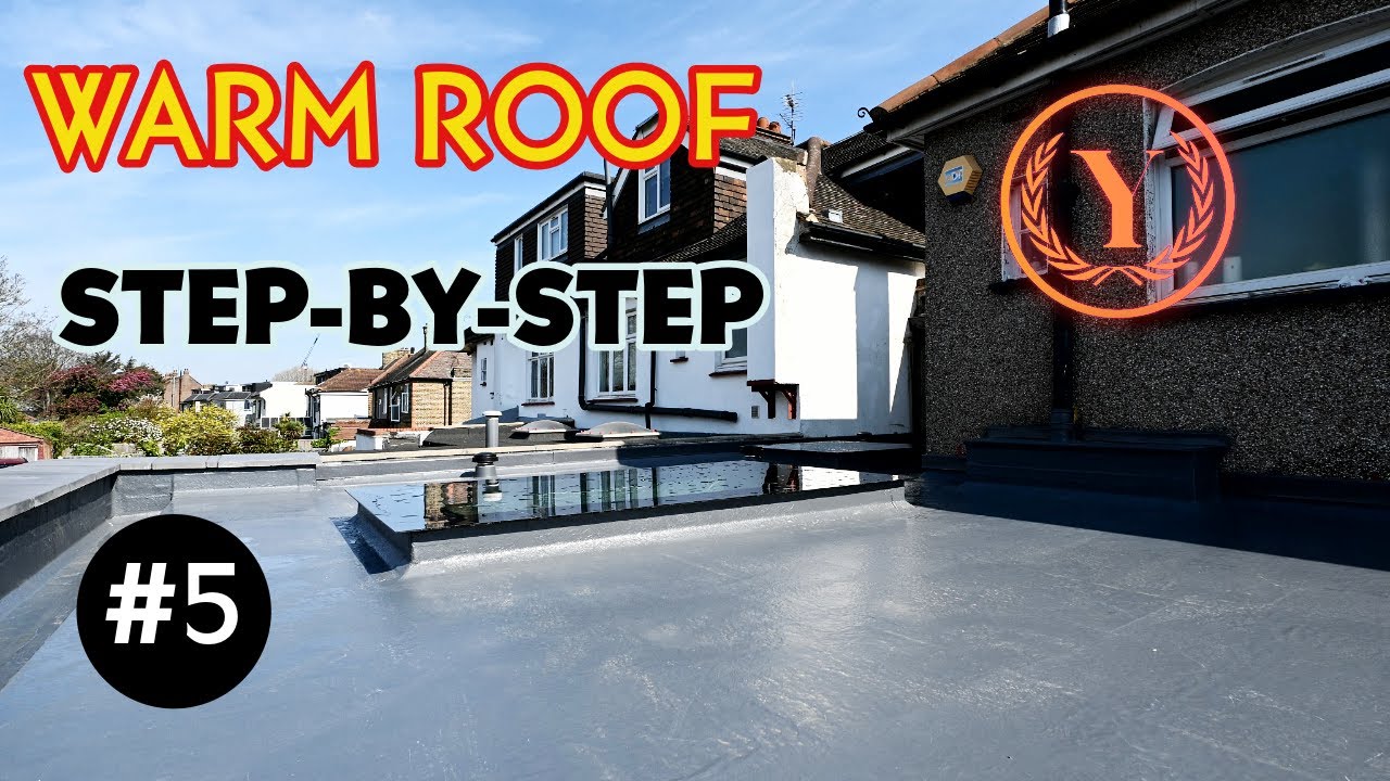 How to Build a House Extension in 2025 – Step 5: Installing a Flat Warm Roof
