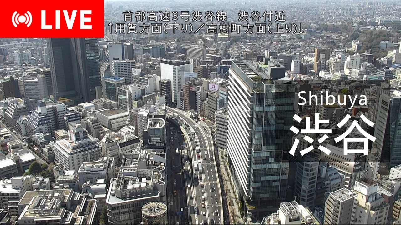 【iTSCOMライブ配信】渋谷 ライブカメラ LIVE Camera/ Tokyo Shibuya