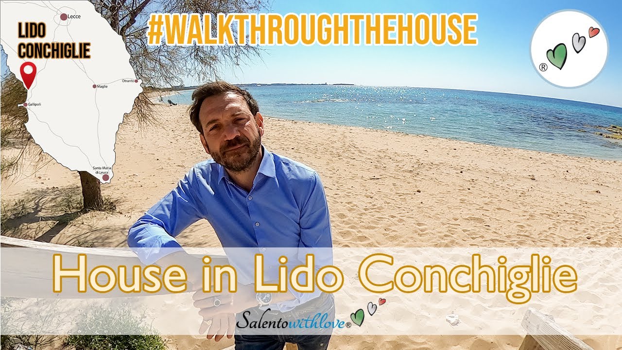 Walk through the  house in Lido Conchiglie, Salento by Davide Mengoli