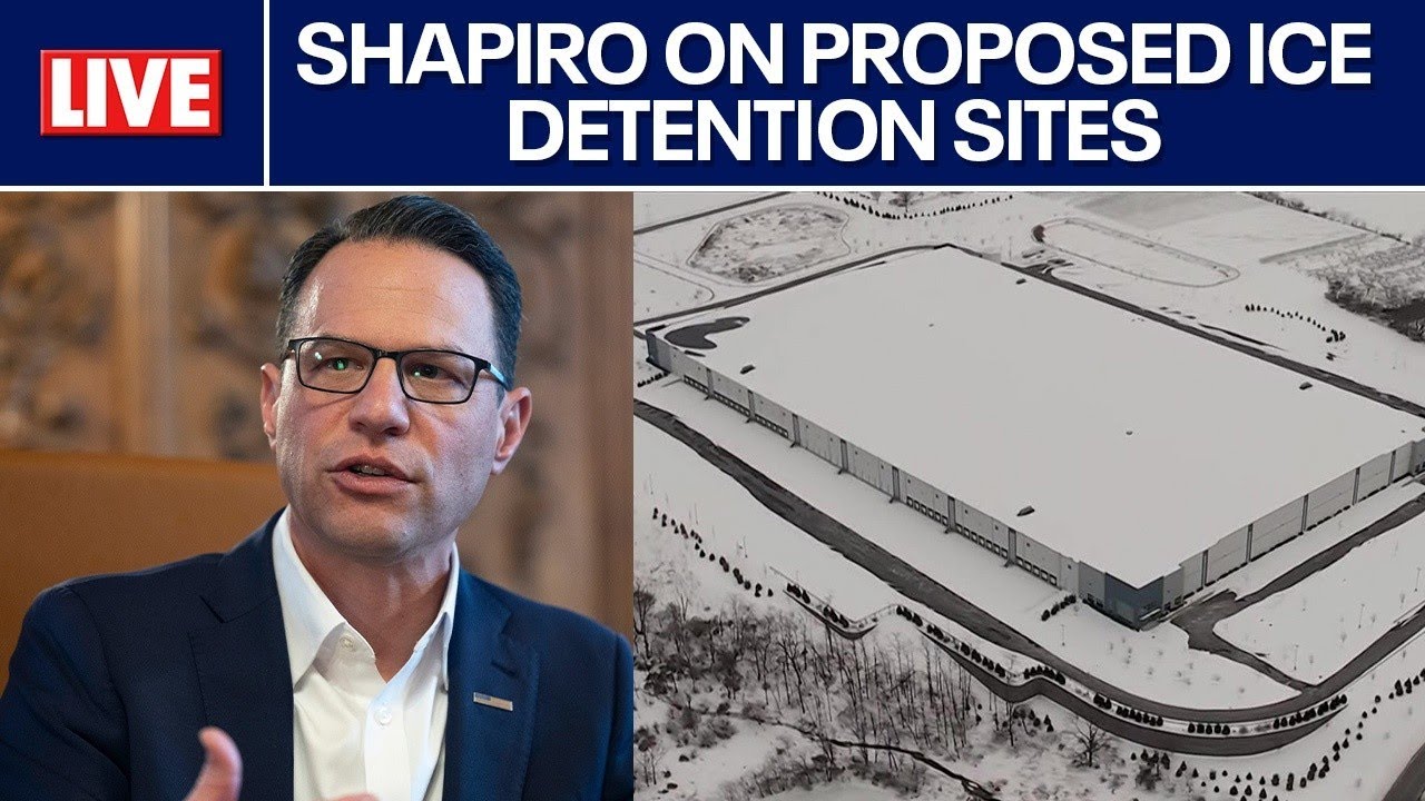 Gov. Shapiro on proposed ICE detention centers in Pennsylvania