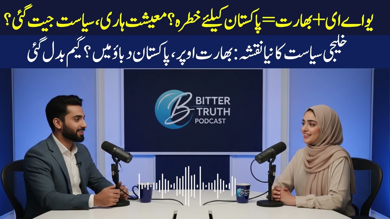 UAE–India Strategic Partnership Explained | What It Means for Pakistan | 𝐁𝐢𝐭𝐭𝐞𝐫 𝐓𝐫𝐮𝐭𝐡 #podcast