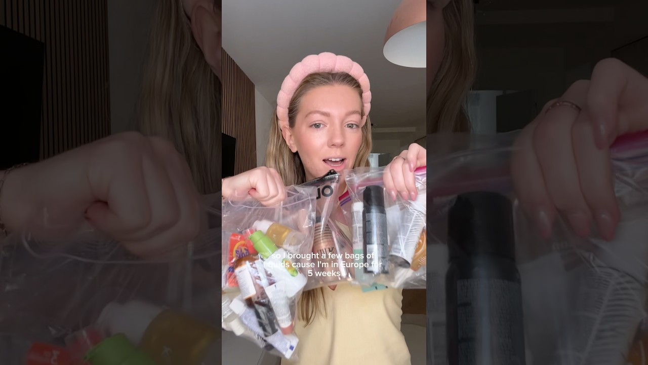 I still don&rsquo;t regret taking everything though #liquids #europe #travel #hacks #packing #france