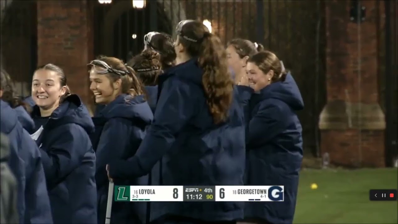 #18 Georgetown Women's Lacrosse vs #16 Loyola - Gracie Driggs (Sr. GU '26) Highlights - 4 March 2026