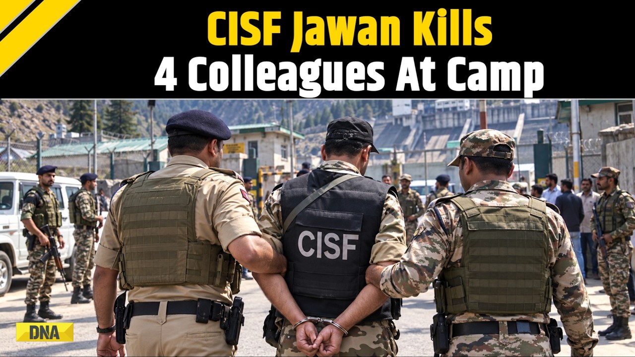 J&K News: 4 CISF Personnel Killed After Colleague Opens Fire At Camp In J&K's Kathua | CISF News J&K
