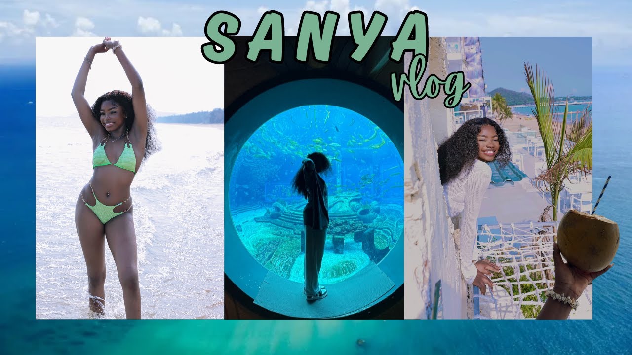 sanya travel vlog*solo* | beautiful stay, aquarium visit, crazy cable rides, going solo tips & more!