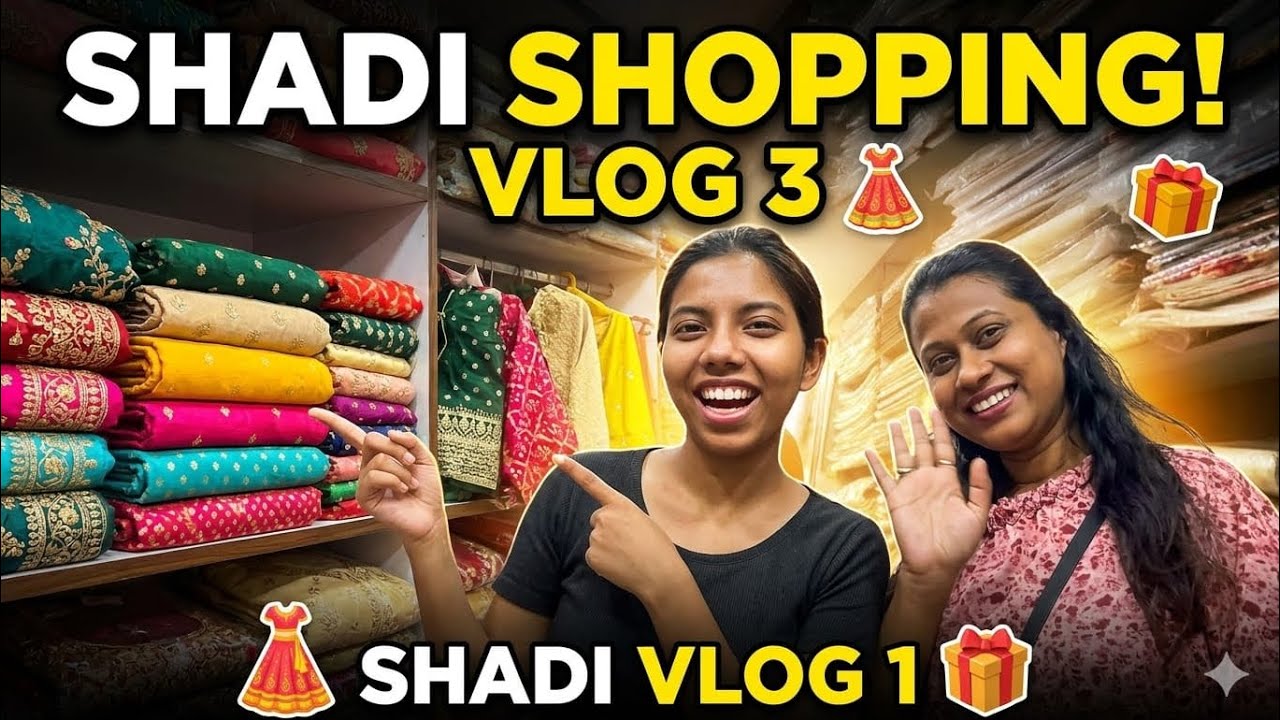 Shadi Ki shopping 🛍️ Mausi ki shaadi 💕 