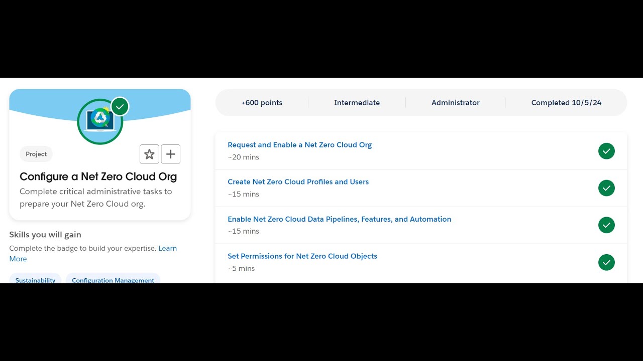 Request and Enable a Net Zero Cloud Org | Configure a Net Zero Cloud Org | Salesforce