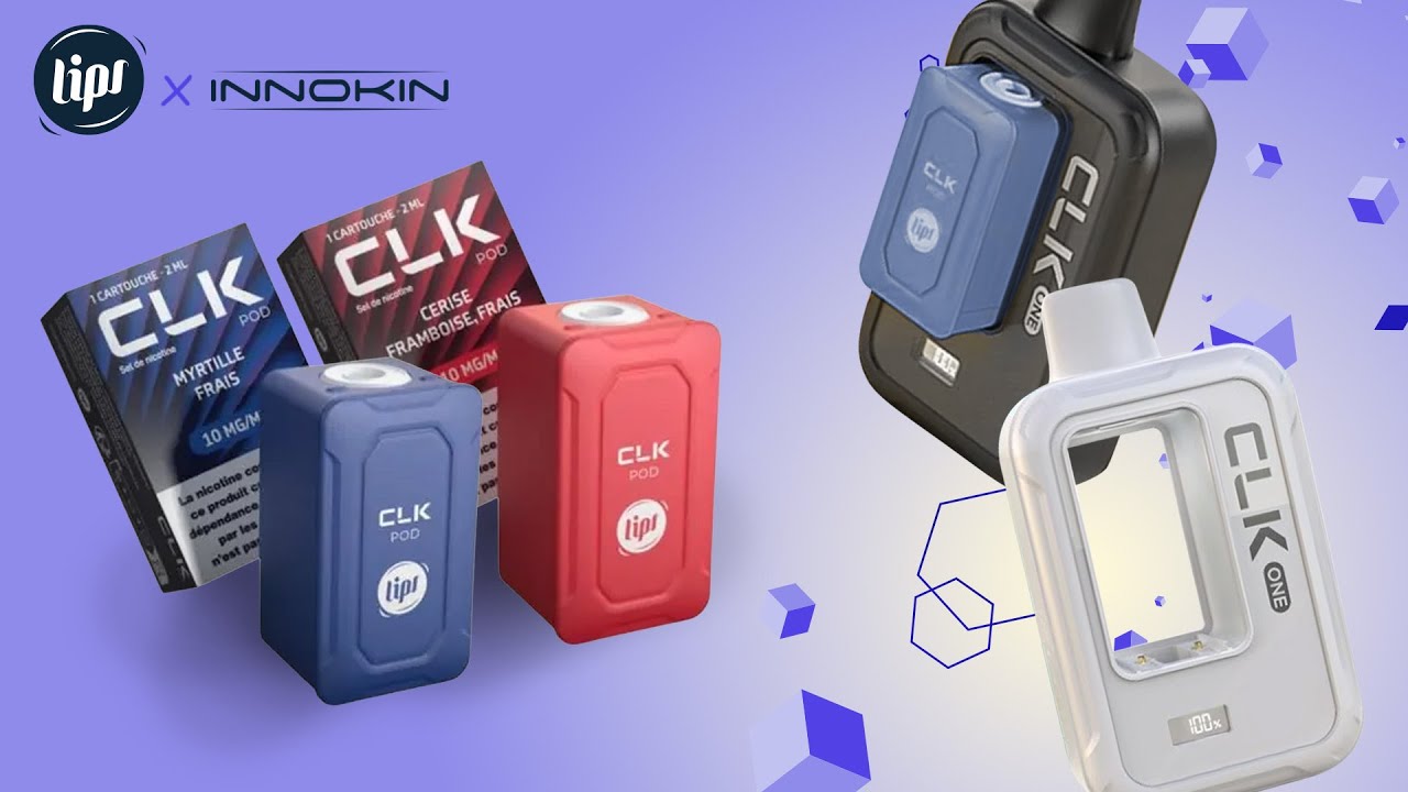 Test du pod CLK One : goût Myrtille et Cerise Framboise