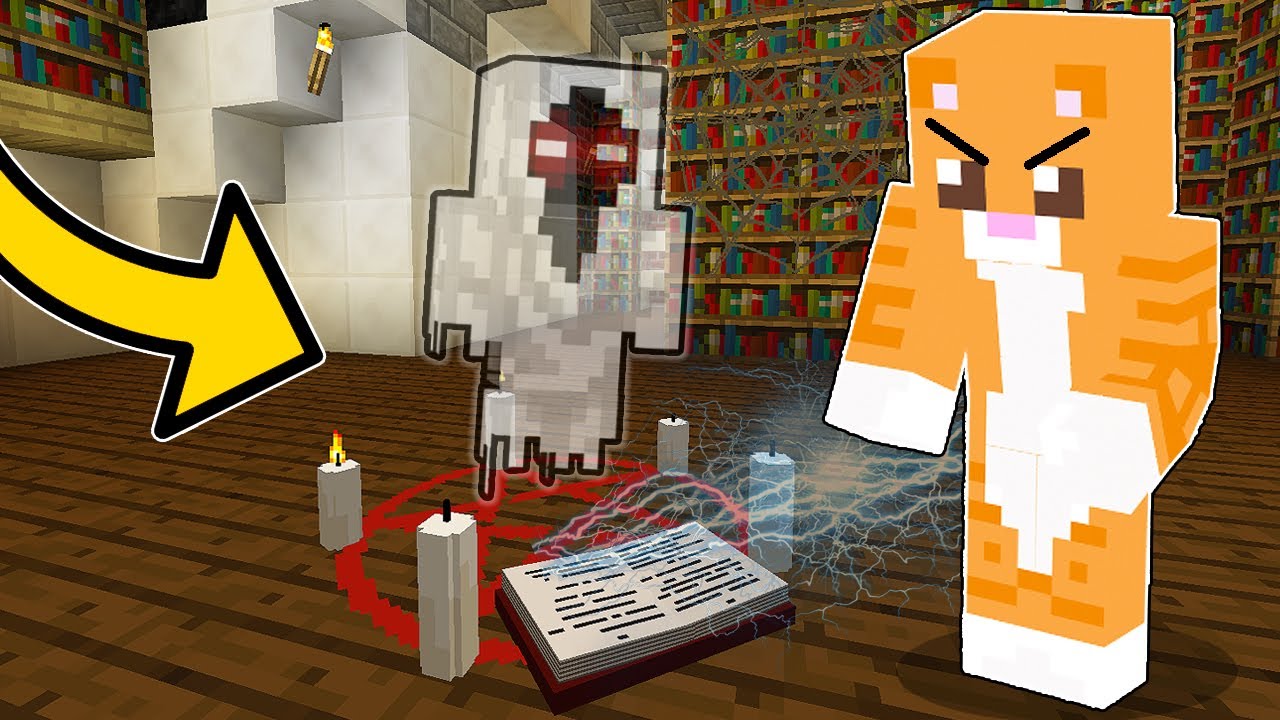 A MACSK&Aacute;M KORMI SZELLEMET ID&Eacute;ZETT A MINECRAFT-BAN! 😱