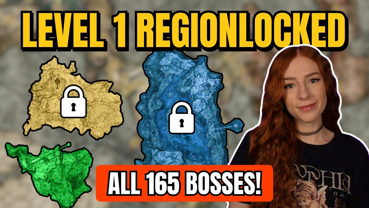 Level 1 ALL Bosses Elden Ring Region Lock