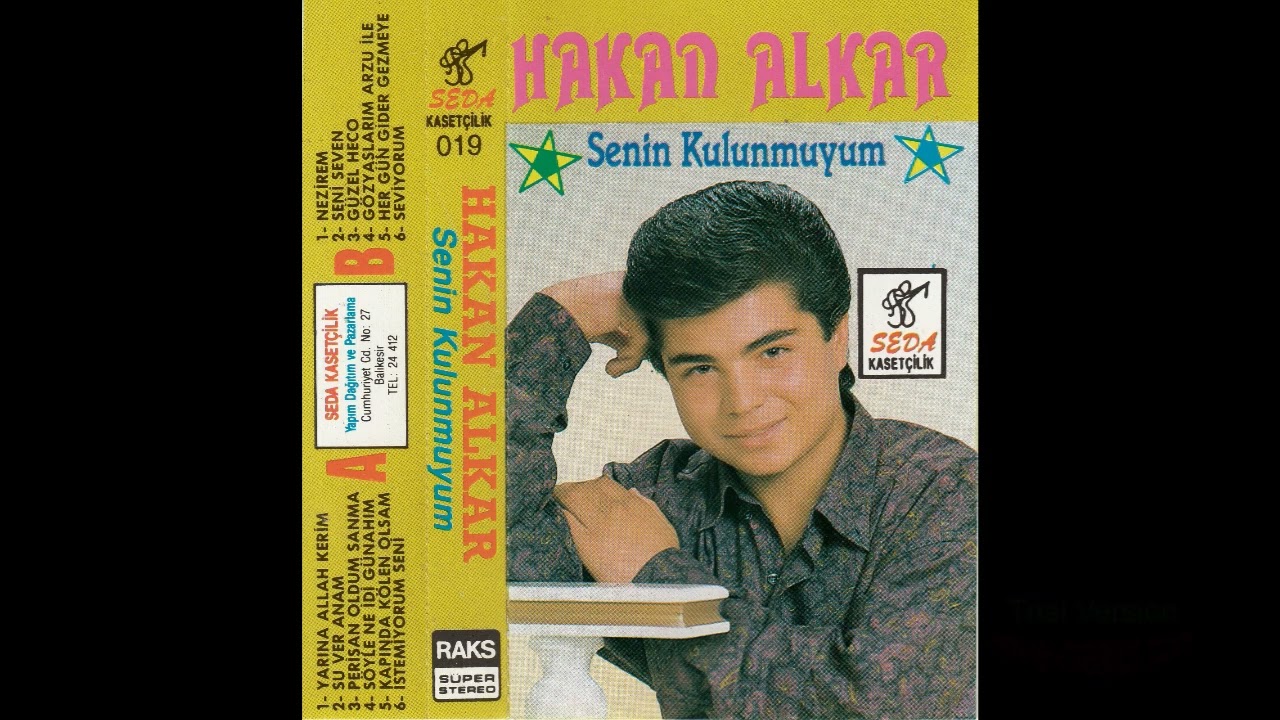 Hakan Alkar   Senin Kulunmuyum 1992