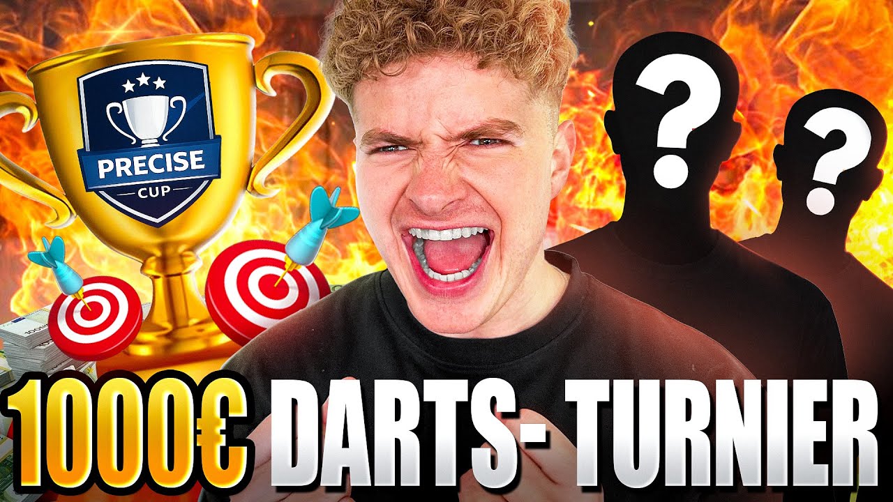 ICH HABE BEI EINEM 1000€ DARTS TURNIER MITGESPIELT! 😱🎯💰