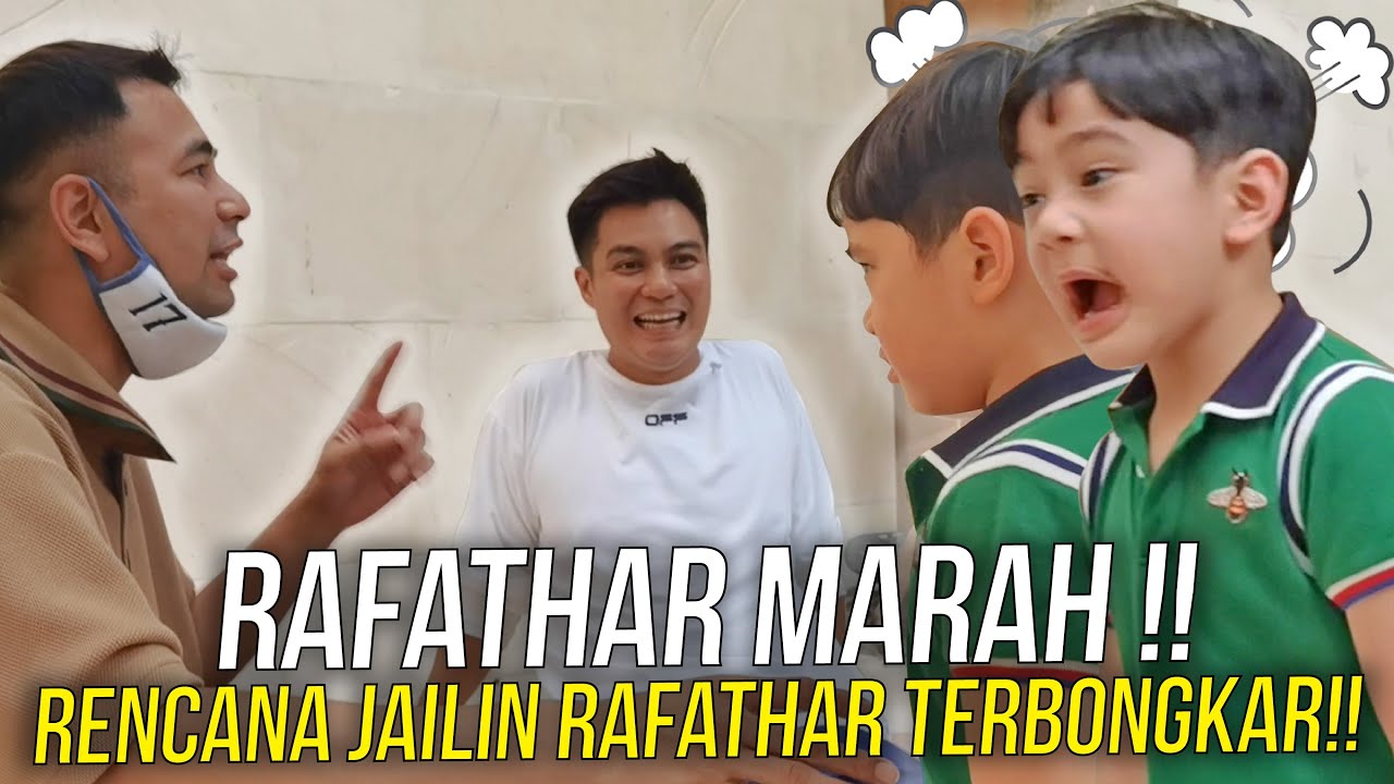 RENCANA BESAR UNTUK NGERJAIN DI ULANG TAHUN RAFATHAR TERBONGKAR !! TERNYATA RAFATHAR UDAH CURIGA ..