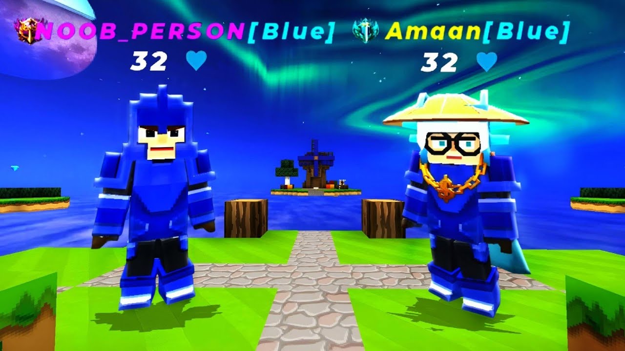 Играем в Bedwars с Amaan! | Blockman Go Bedwars