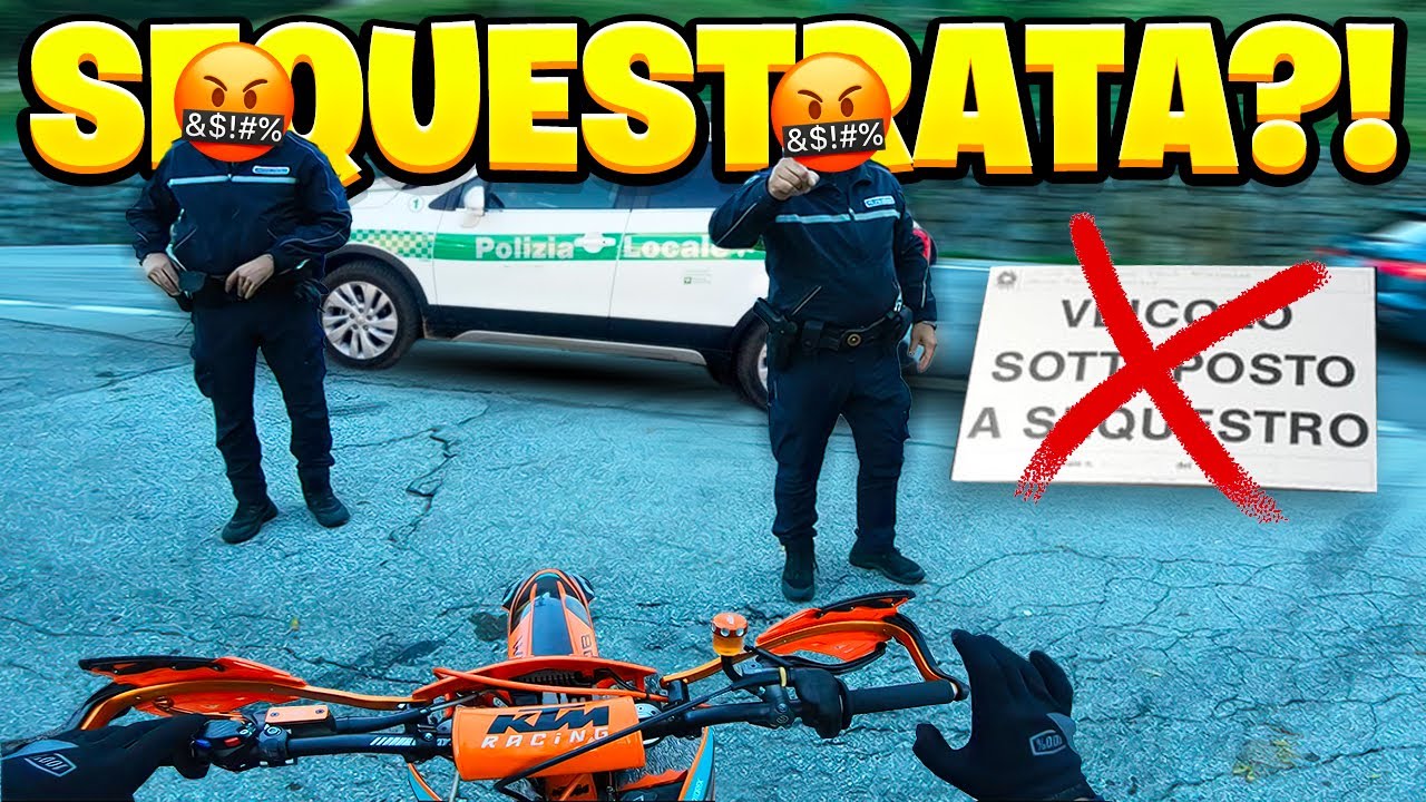 LA POLIZIA CI HA FERMATI... 🚔😫