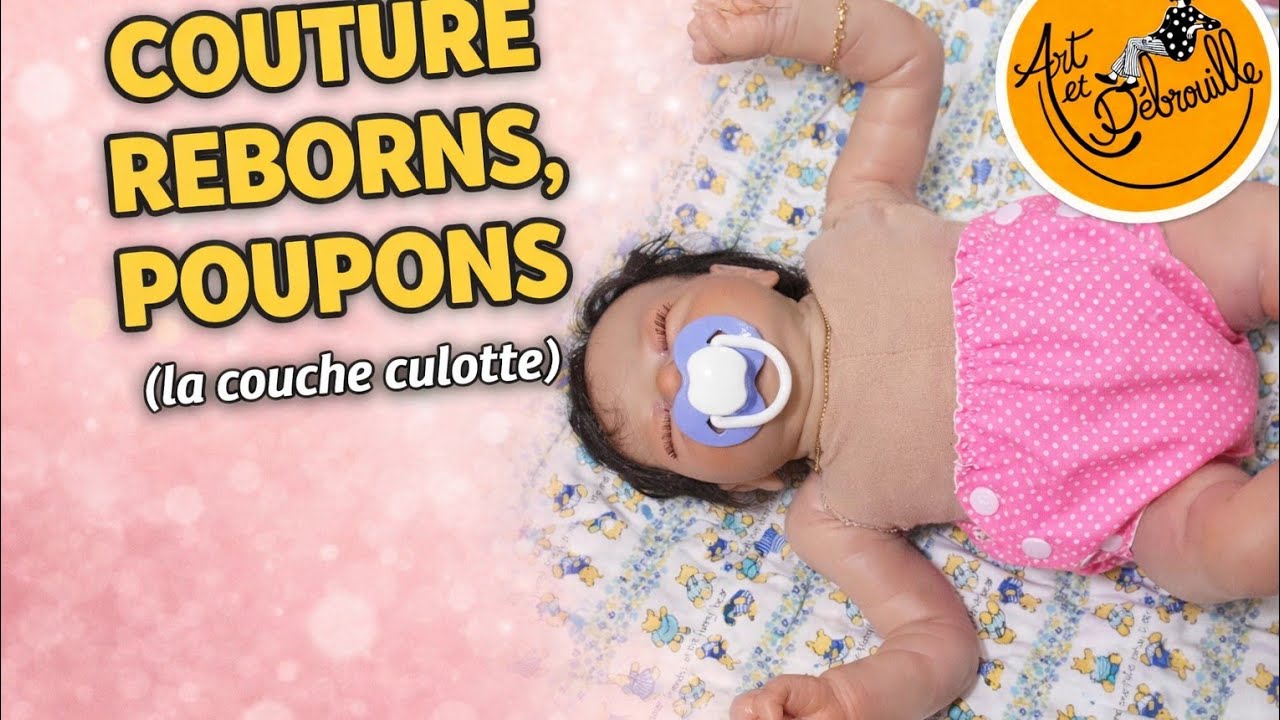 Couture reeborn et poupon la culotte vintage