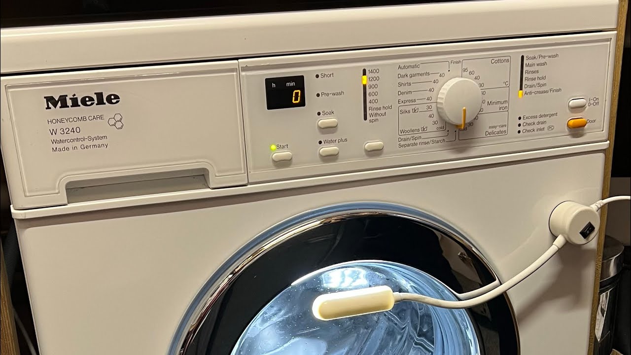 Miele W3240, Cotton 60°c Water Plus with ​⁠@servisslimline