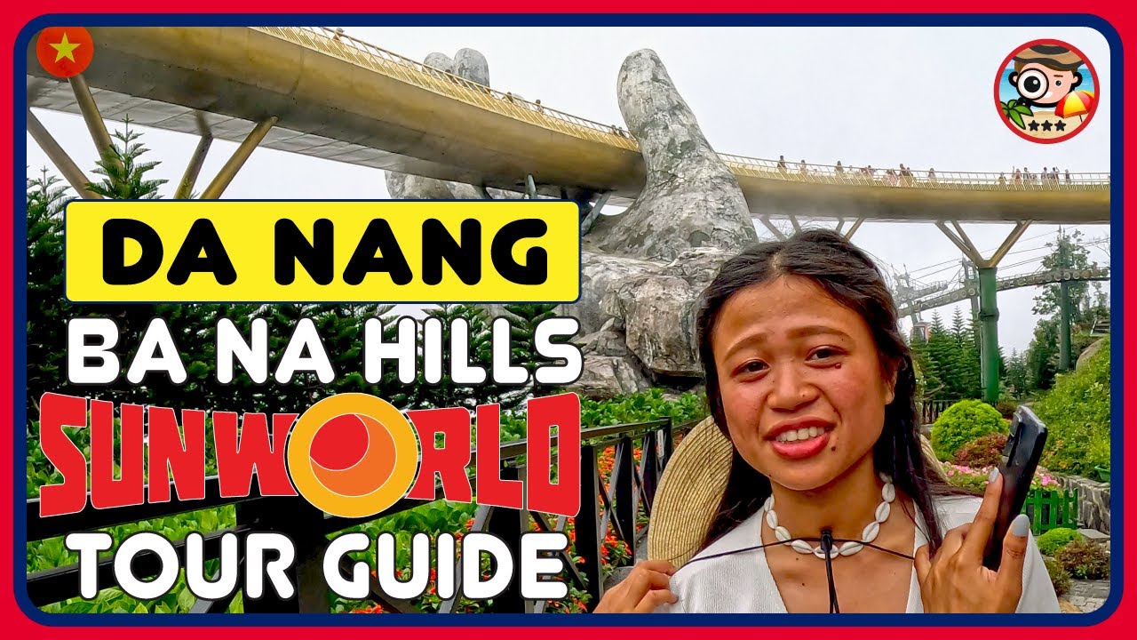 Ba Na Hills🏯GUIDE TOUR /Golden Bridge /Dragon Bridge /Sun World /Fantasy Park /Da Nang Vietnam 🇻🇳