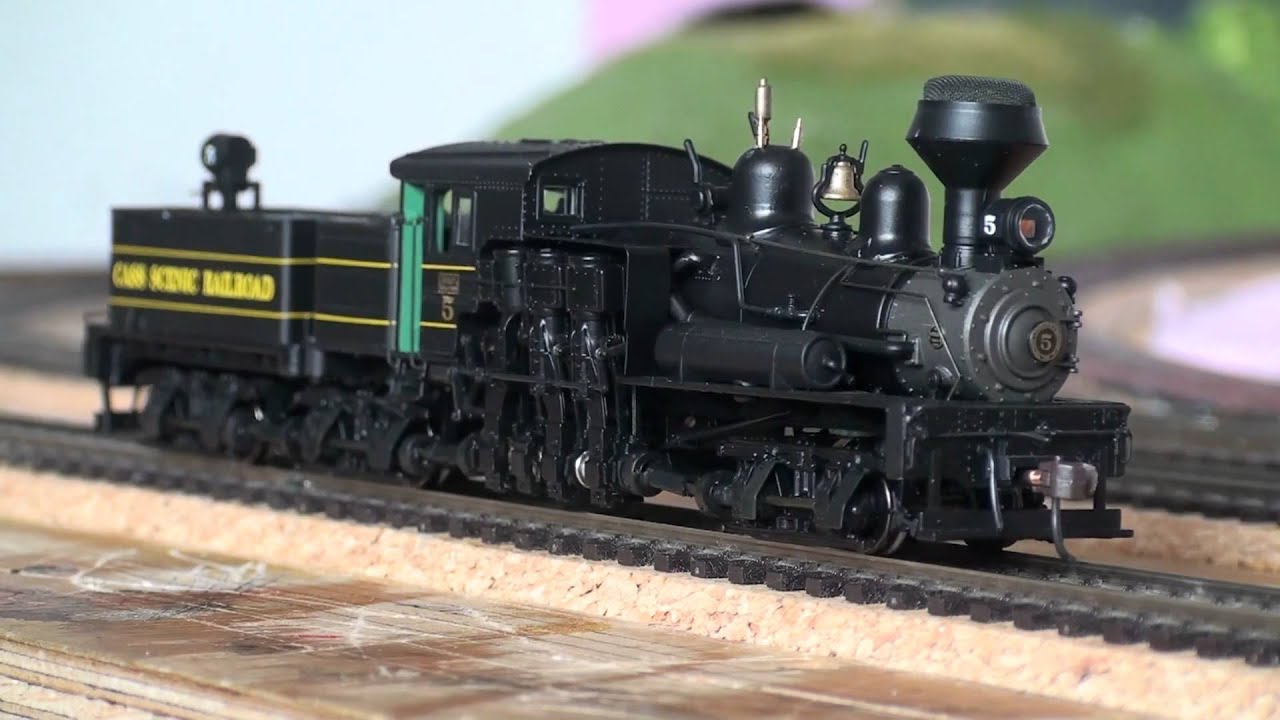 BACHMANN Spectrum (84705) 80 ton three-truck SHAY sound Tsunami H0.m2ts