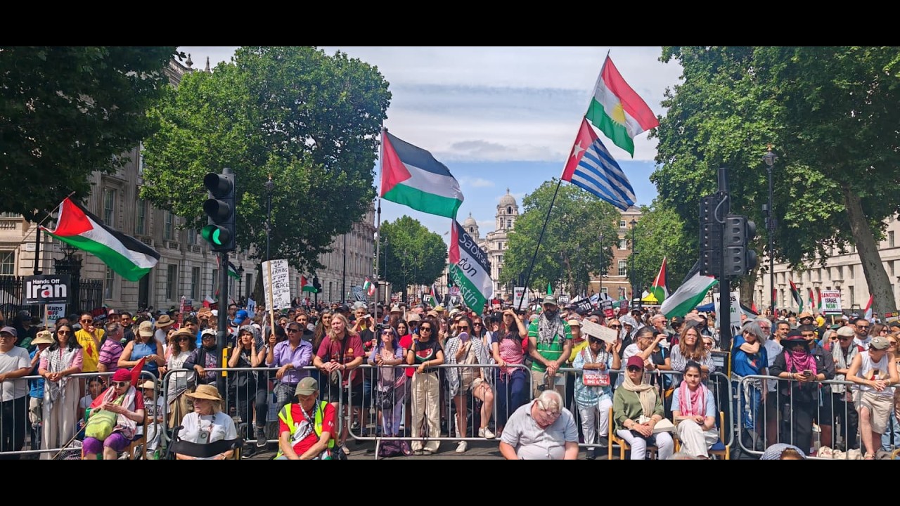 🇵🇸 36th National March for Palestine end rally speeches with a strong message for Andy Burnham