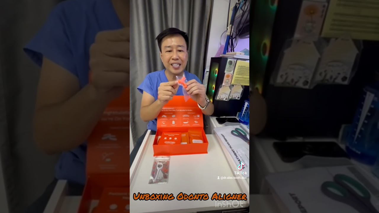 Unboxing Odonto Clear Aligner full video