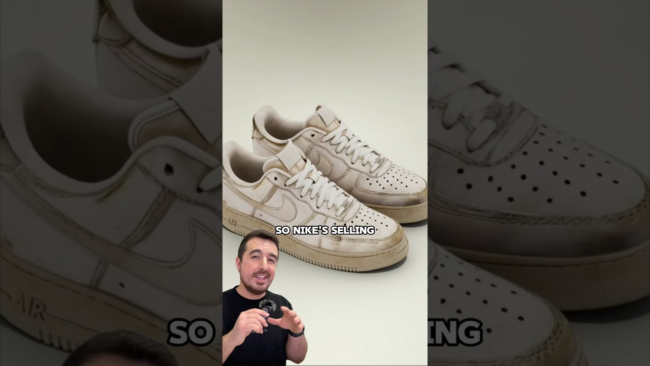 Nike&rsquo;s Selling Dirty Air Force 1s for $130😭
