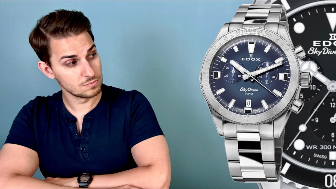Edox Skydiver Chronograph Limited ed. - Nem csak az automatáké a világ
