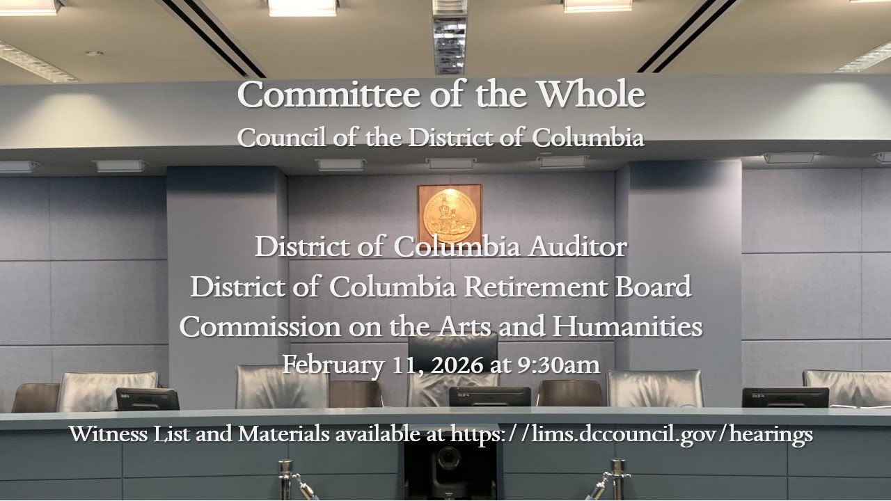 COW Peformance Oversight Hearing: ODCA, DCRB, and CAH