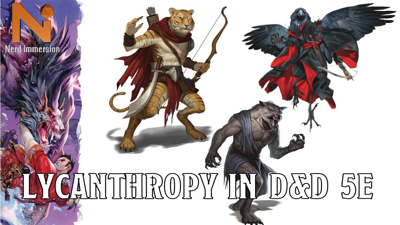 Lycanthropy in D&D 5e | Nerd Immersion