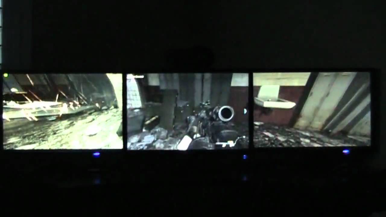 ATI RADEON HD 5970 CROSSFIRE X COD6 MODERN WARFARE 2 EYEFINITY