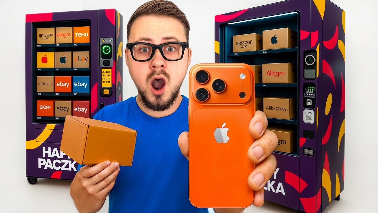 Kupiliśmy ZWR&Oacute;CONE PACZKI z AUTOMATU (Temu, Amazon, Allegro)