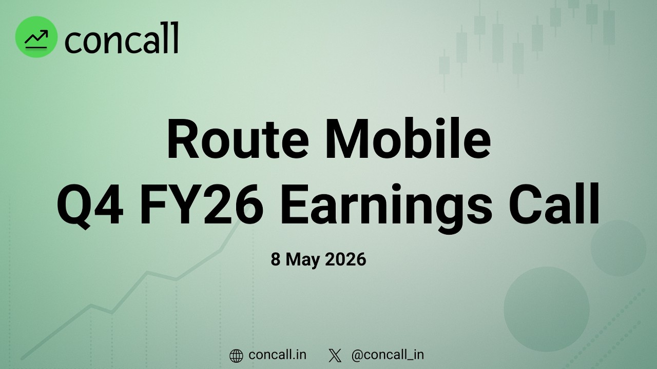 Route Mobile Q4 FY26 Earnings Conference Call | Concall.in
